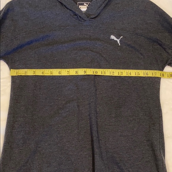 Puma thin hoodie - dark gray - Picture 5 of 7